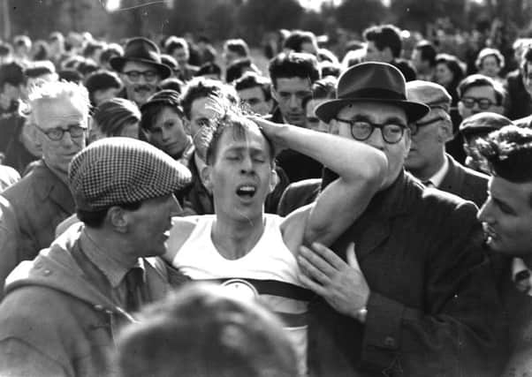 On this day in 1950, Roger Bannister ran the mile in a record four minutes 1.48 seconds. Picture: Getty