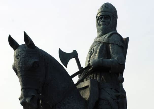 Monument to Robert the Bruce at Bannockburn. Picture: Donald MacLeod