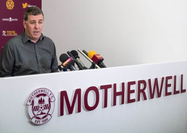 Motherwell manager Mark McGhee talks to the press ahead of his side's fixture against Aberdeen, which may not go ahead. Picture: SNS
