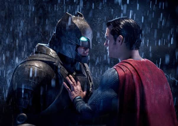 Batman v Superman: Dawn of Justice starring Henry Cavill and Ben Affleck