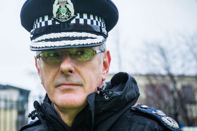 Chief Constable Phil Gormley just last month told MSPs that Police Scotland were carrying out a review of whistleblowing. Picture: Steven Scott Taylor
