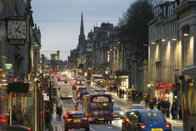 CBRE said the downturn in the Aberdeen market pulled property returns lower. Picture: Ian Rutherford