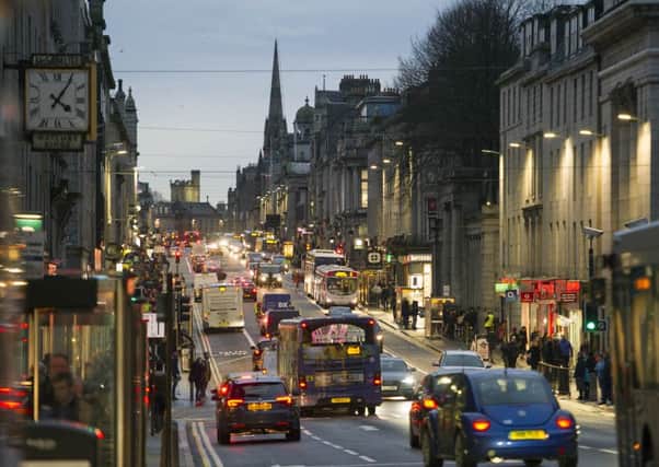 CBRE said the downturn in the Aberdeen market pulled property returns lower. Picture: Ian Rutherford
