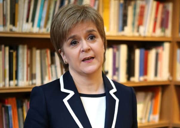 Nicola Sturgeon was asked directly about the corruption allegations while on the campaign trail in Orkney. Picture: PA