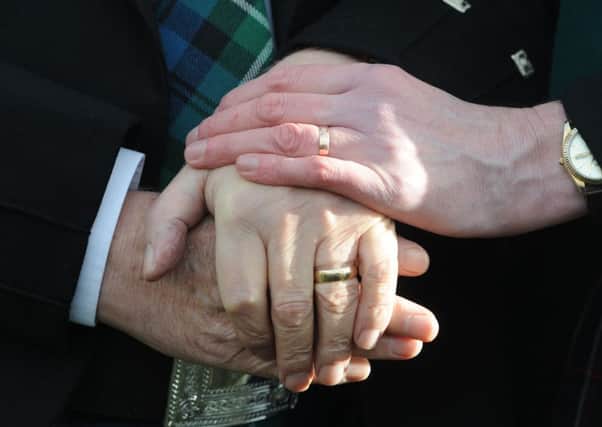 Same-sex marriage has brought new dimensions to court cases
