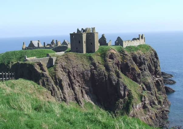 The dramatic ruins of Dunnottar Castle. Picture: Graeme Murray