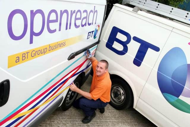 BT has been told to install business lines more quickly and start reducing its prices. Picture: Rod Kirkpatrick/VisualMedia/PA
