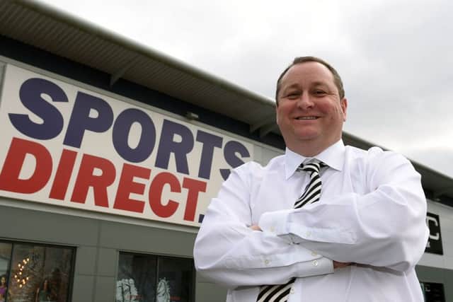 Mike Ashley owns a 8.92 per cent stake in Rangers. Picture: PA