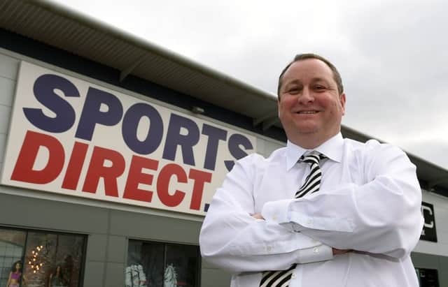 Mike Ashley owns a 8.92 per cent stake in Rangers. Picture: PA