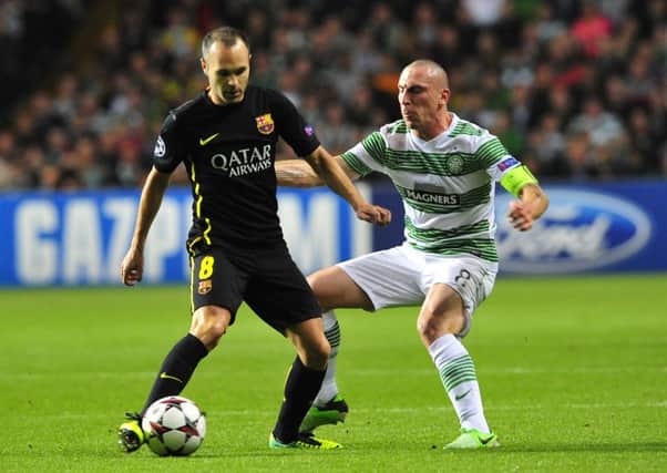 Barcelona and Celtic last met in 2013. Picture: Robert Perry