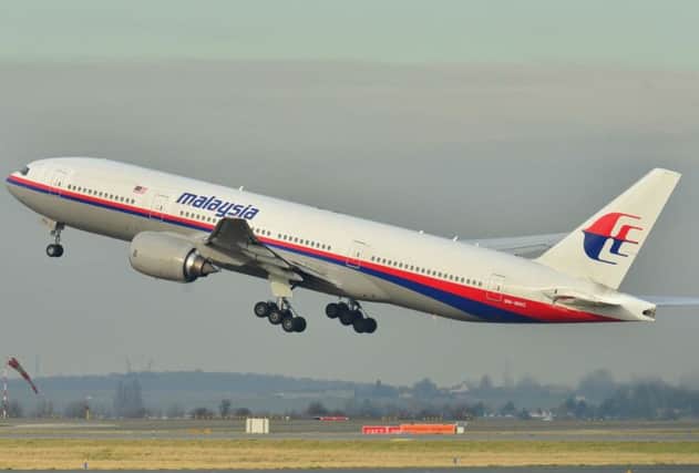 A file photo of Malaysia Airlines flight 370. Picture: Contributed