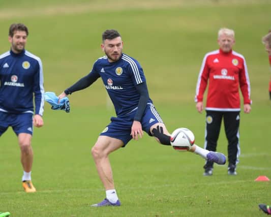 Robert Snodgrass will play for Scotland on Thursday for the first  time since 2013. Picture: Craig Williamson/SNS