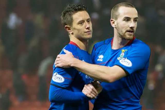 Danny Williams, left, and James Vincent have signed for Dundee. Picture: SNS