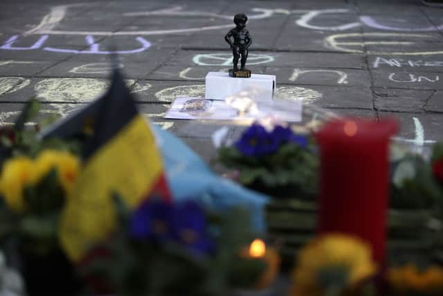 Brussels honours victims of the attack. Picture: AFP/Getty