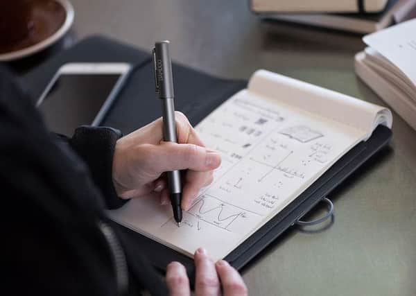 The Bamboo Spark has the ability to turn all handwritten notes digital