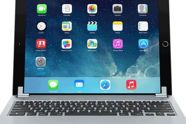 This keyboard can streamline your iPad into a laptop at half the weight of a MacBook