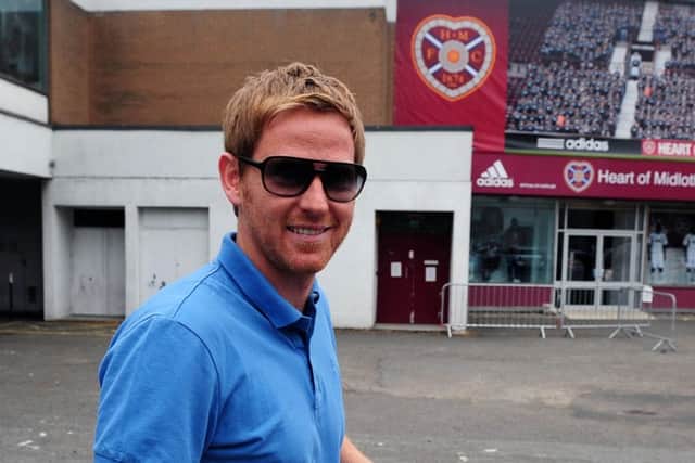 Brown didn't take too kindly to Stewart's criticism of former Hearts boss Gary Locke. Picture: Ian Rutherford