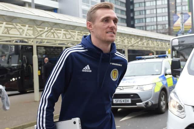 Scotland's Darren Fletcher takes inspiration from David Weir who played into his forties. Picture: SNS