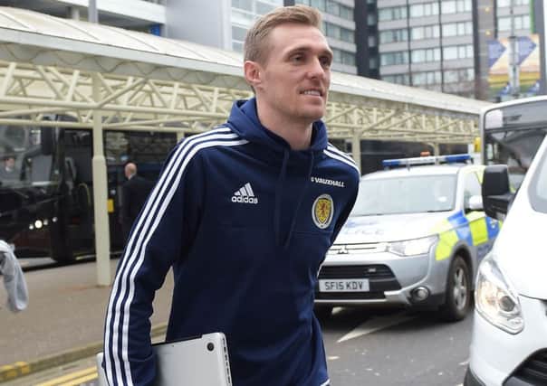 Scotland's Darren Fletcher takes inspiration from David Weir who played into his forties. Picture: SNS