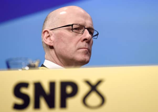 John Swinney has to be pragmatic as polls suggest he will be returning to government in May. Picture: Jane Barlow