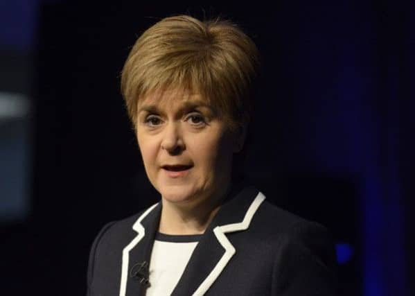 SNP leader Nicola Sturgeon