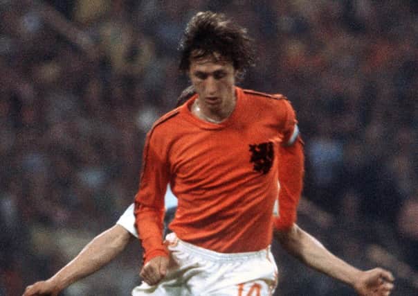 Johan Cruyff has lost his battle with cancer. Picture: AFP