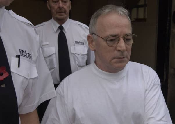 Angus Sinclair has had his bid to have his sentence for the World's End murders of two teenage girls in the 1970s reduced. Pic Neil Hanna
