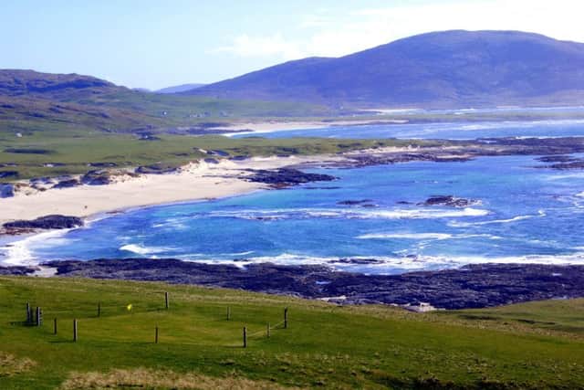 Barras nine-hole course has fabulous views, though players have to avoid the local livestock. Picture: Contributed