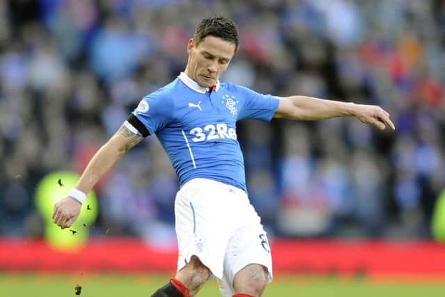 Ian Black was one of the four players claiming unpaid holiday pay from the Ibrox club. Picture: John Devlin