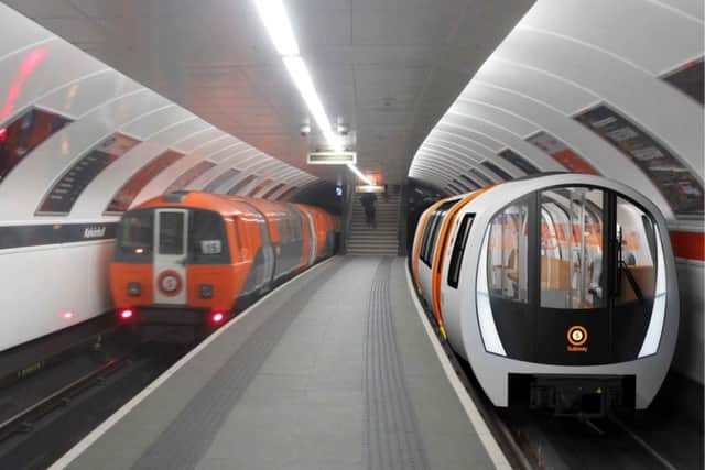 Plans for the new driverless trains were unveiled last month