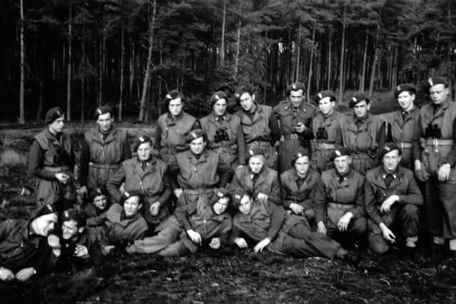Pictured are the 1st Independent Polish Parachute Brigade which was formed in Leven, Fife, on 23 September 1941. Polish troops were stationed all over Fife. Picture: Marysia Lachowicz.
