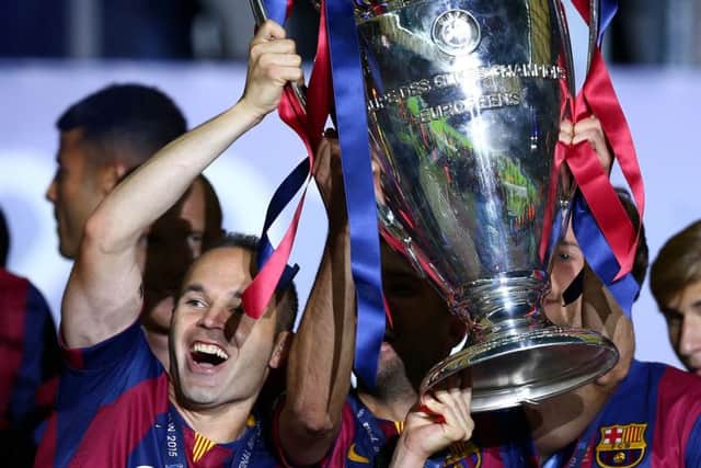 Big clubs like Barcelona would play 14 group matches under the latest leaked Champions League proposals. Picture: Paul Gilham/Getty Images