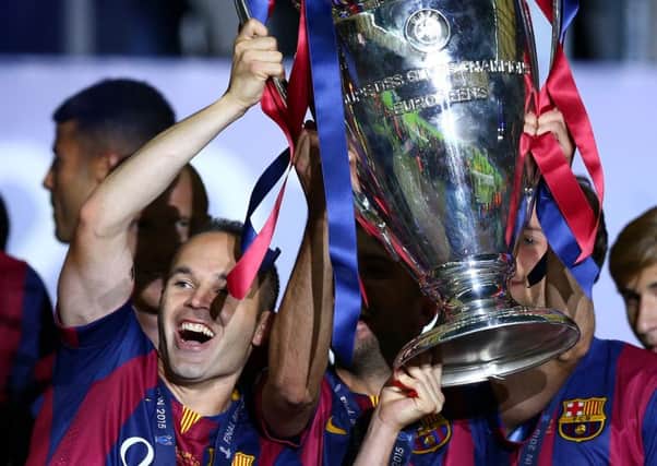 Big clubs like Barcelona would play 14 group matches under the latest leaked Champions League proposals. Picture: Paul Gilham/Getty Images