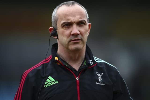 Conor O'Shea is currently director of rugby at Harlequins.  Picture: Jordan Mansfield/Getty Images