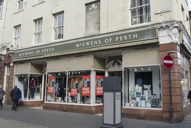 McEwens of Perth began trading in 1868 but is now to close. Picture: Ian Rutherford