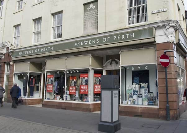 McEwens of Perth began trading in 1868 but is now to close. Picture: Ian Rutherford