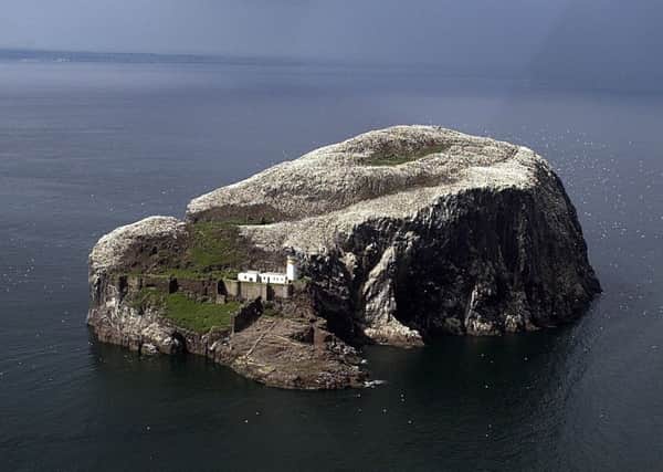 Bass Rock is only accessible from one side. Picture: TSPL