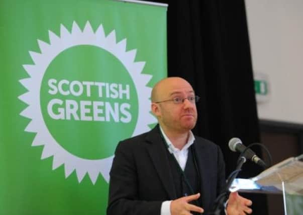Greens leader Patrick Harvie