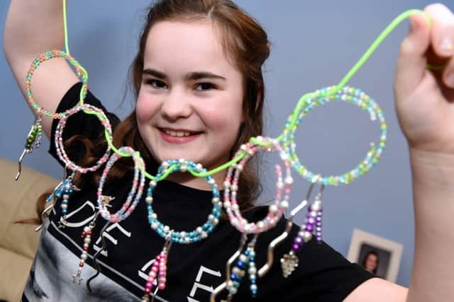 Chelsea Duncan, 13, from Peterhead, Aberdeenshire. Picture: Hemedia/SWNS