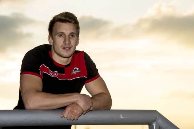 Tom Brown, one of Edinburghs most impressive performers this season, hopes to help his side maintain their momentum against Zebre. Picture: SNS