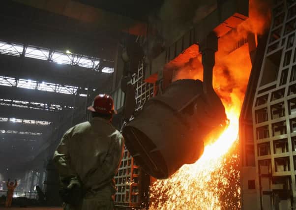 Steel making is a key strategic industry, governed and coloured by national and international considerations. Picture: Getty Images