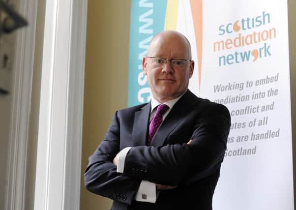 Graham Boyack, director of the Scottish Mediation Network (Pic: Greg Macvean)