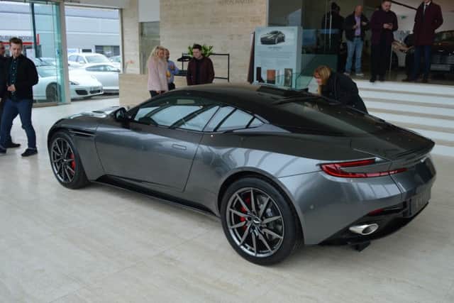 The new Aston Martin DB11 in Edinburgh