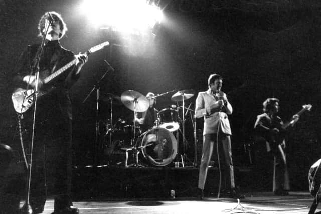 Wilko Johnson with Dr Feelgood in 1976