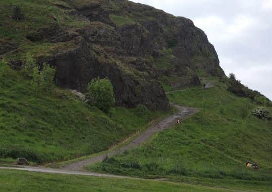 The Radical Road remains a popular walking route in Holyrood Park to this day. Picture: Contributed
