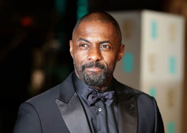 Idris Elba, who is in the running to pick up a Bafta television award for his performance in Luther. Picture: PA