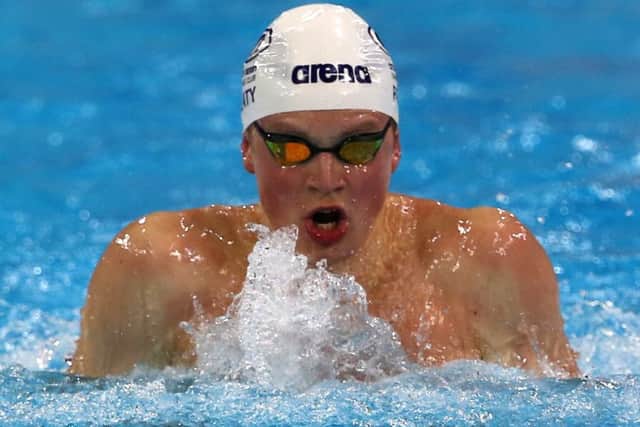 Britain's Adam Peaty has called for more drug testing in swimming. Picture: Marwan Naamani/AFP/Getty