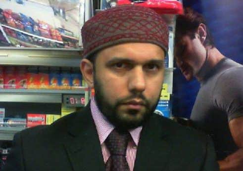 Asad Shah was attacked outside of his shop on Thursday.