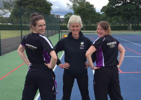 Award-winning Streetsport programme and will work with Judy Murrays Tennis on the Road initiative.