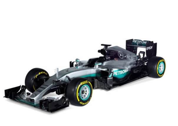 Mercedes new 2016 car, unveiled ahead of the Formula 1 season which gets underway in Melbourne. Picture: Mercedes AMG F1